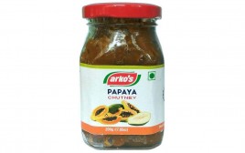 Arko's Papaya Chutney   Glass Jar  200 grams